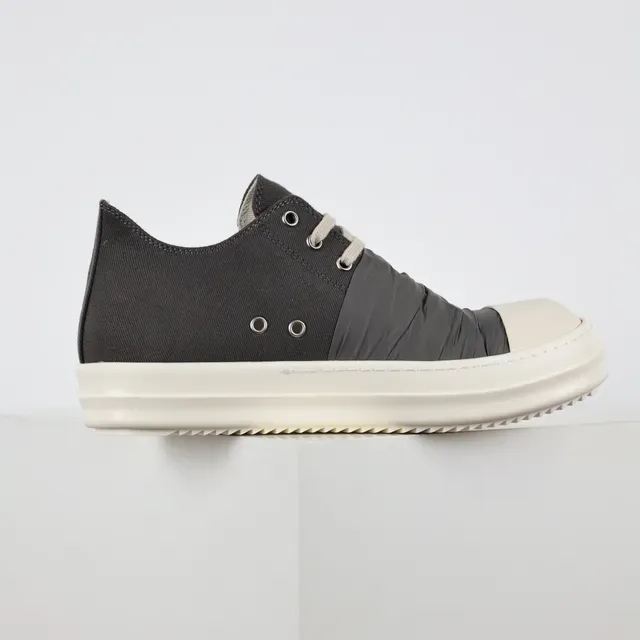 Rick Owens DRKSHDW 褶皱平台生活方式运动鞋 7