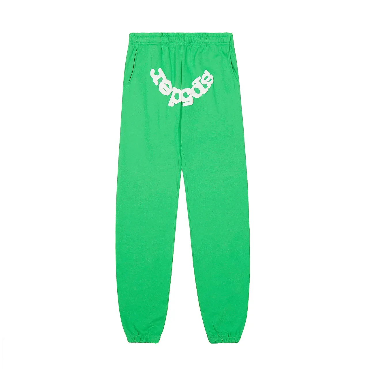 Sp5der Spiderweb Print Green Tracksuit 6