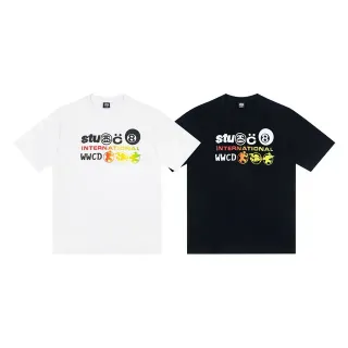 Stussy 8-Ball International WWCD ग्राफिक टी-शर्ट