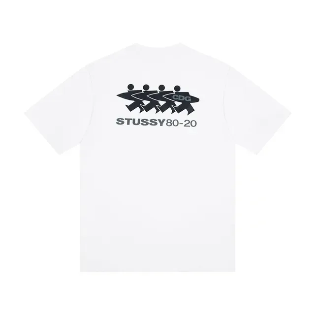 T-shirt graphique Stussy CDG 80-20 3
