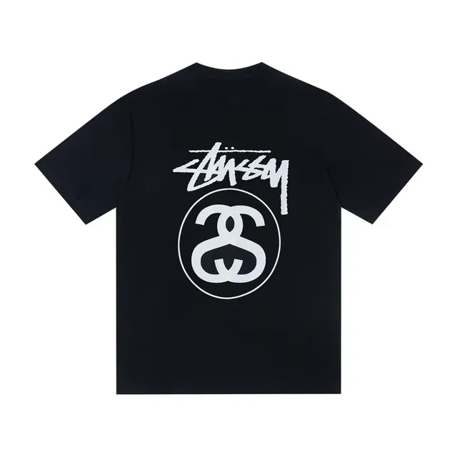 Stussy Stock Logo图案T恤 2