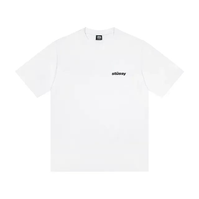 T-shirt Stussy Stock Logo motif sucette glacée 3