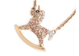 Swarovski 摇摇马独角兽吊坠项链 3