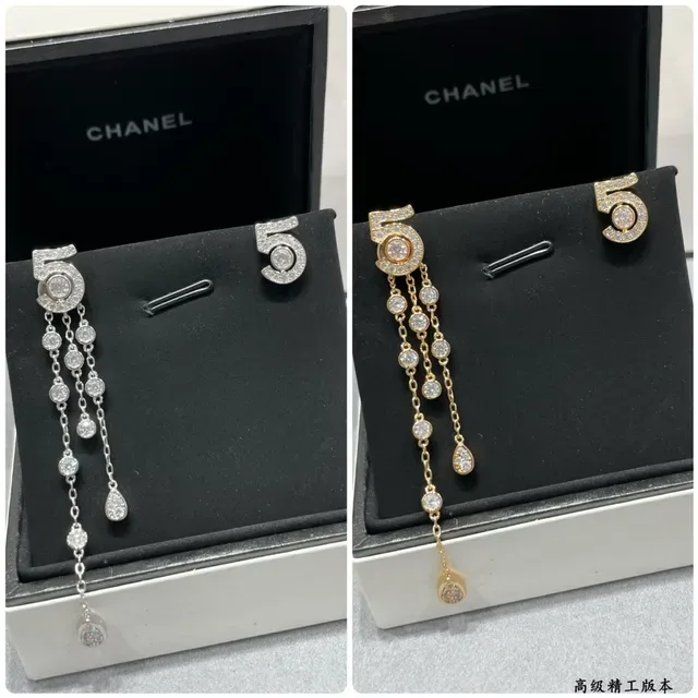 Tiffany & Co. Crescent Pavé Diamond Chandelier Earring 5