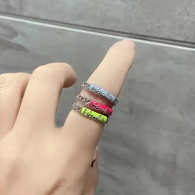Tiffany & Co. x Barbie Engraved Scalloped Band Ring 4