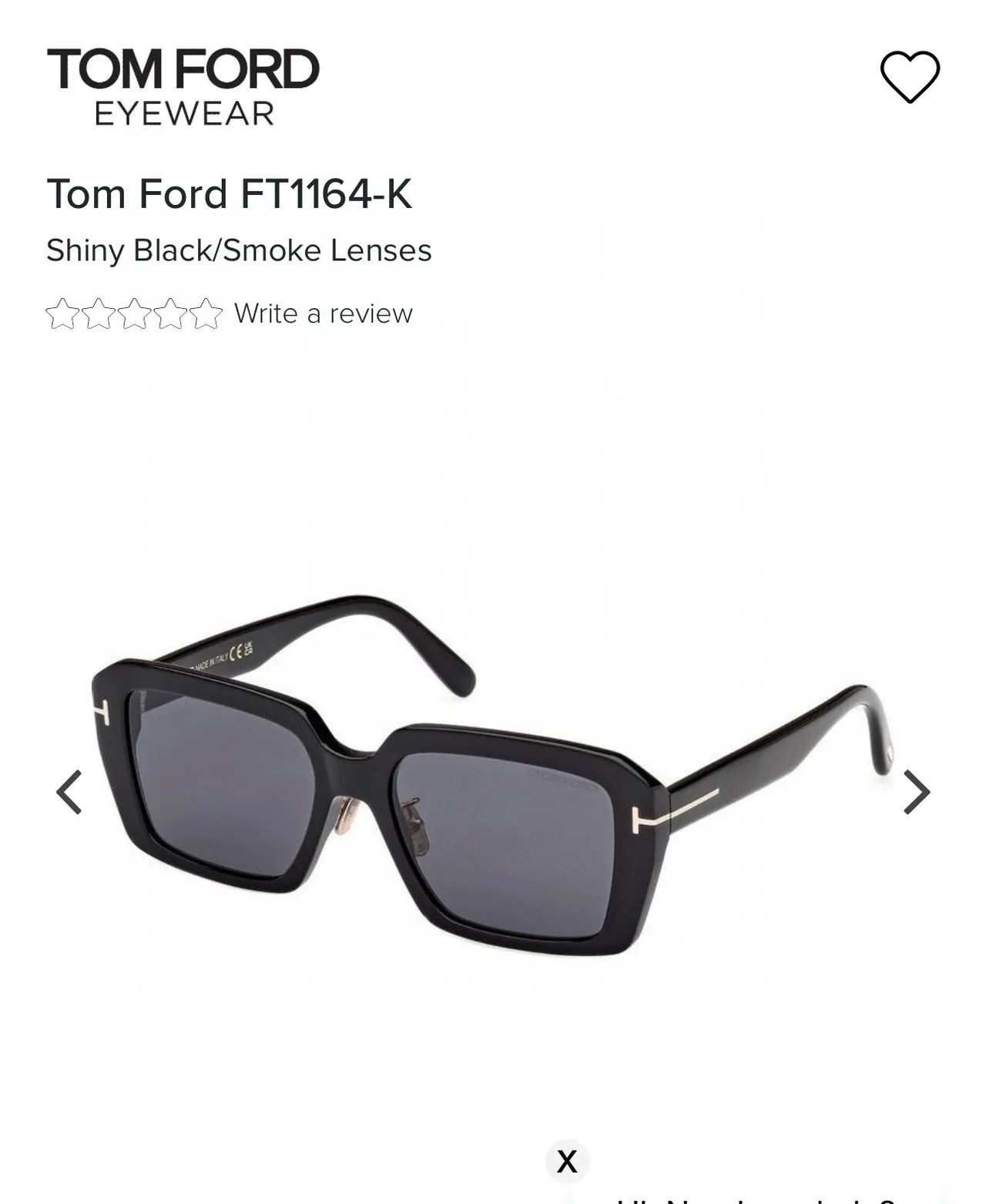 Tom Ford FT0888 أسود بني Oversized مستطيل إطار أسيتات نظارات شمسية 6