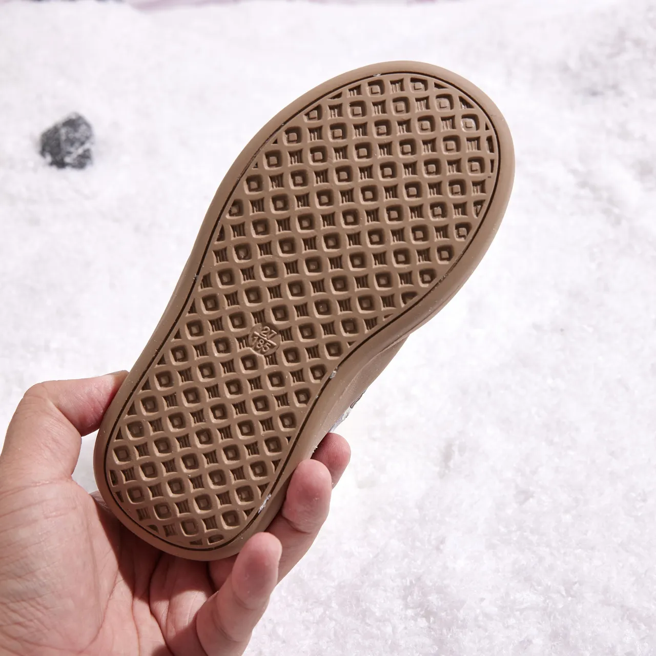 UGG 粉米色 厚底 羊毛领 雪靴 3