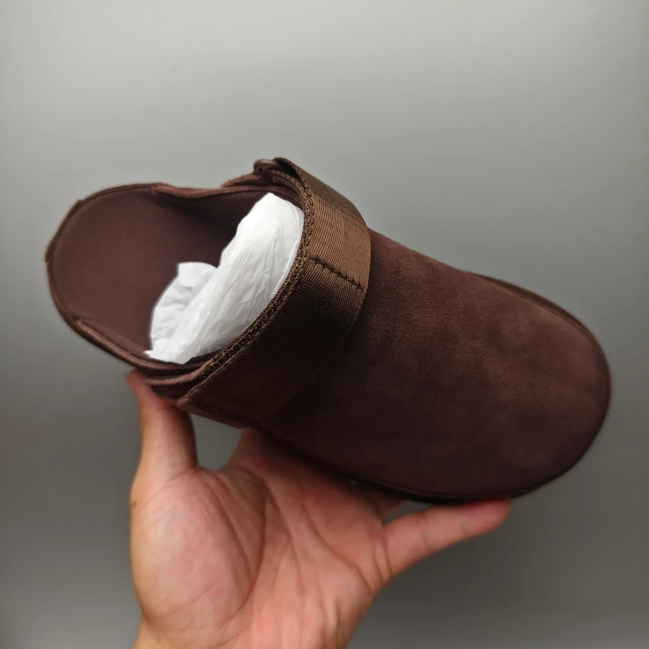 UGG Tasman Brown Suede Slipper 3