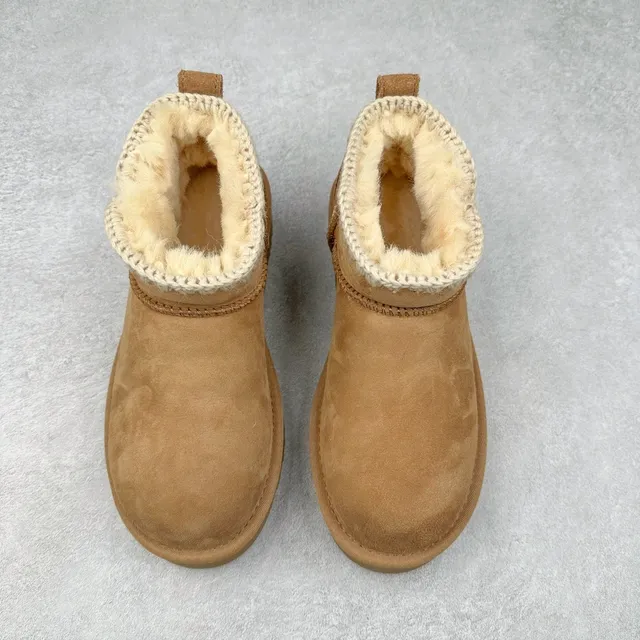 UGG Tasman Platform Tan Suede Snow Boots 5