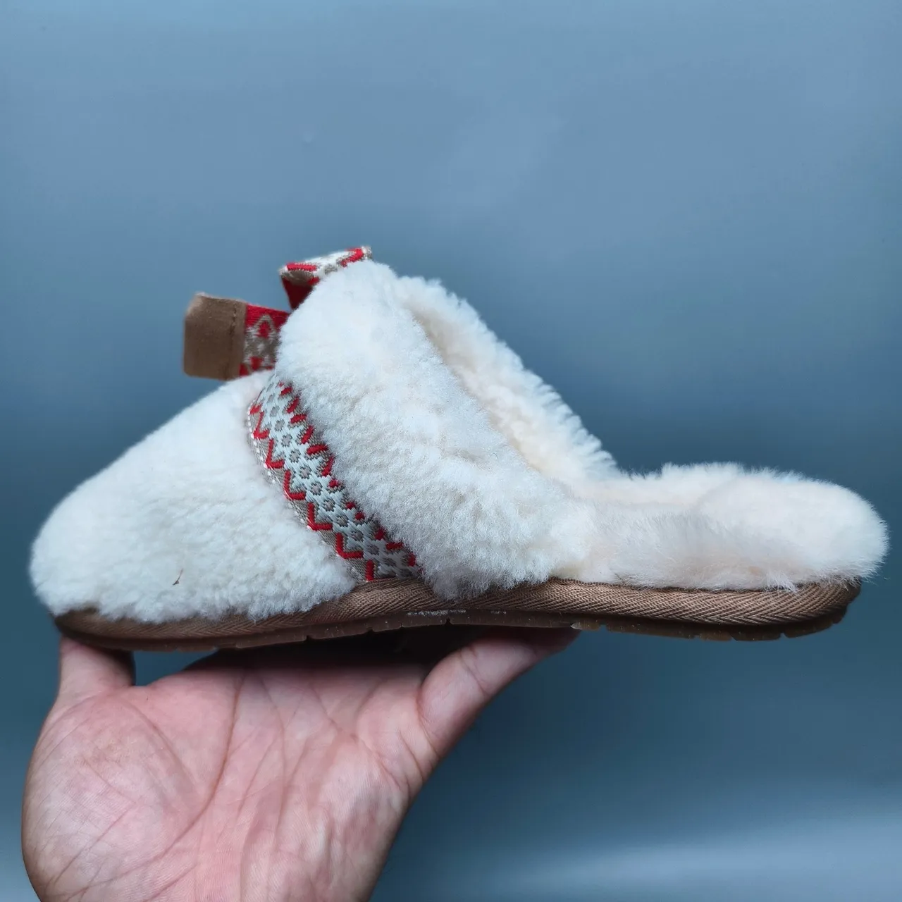 UGG Tasman 编织带蝴蝶结拖鞋 4