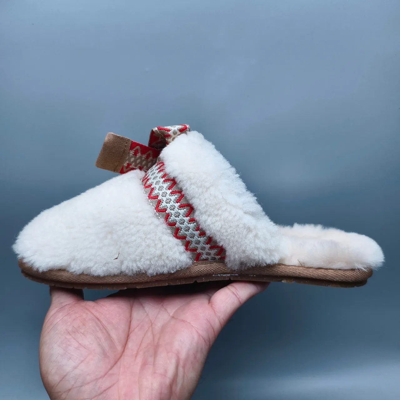 UGG Tasman 编织带蝴蝶结拖鞋 7