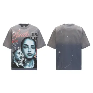 Vale Forever Gradient Graphic Print Oversized T-Shirt