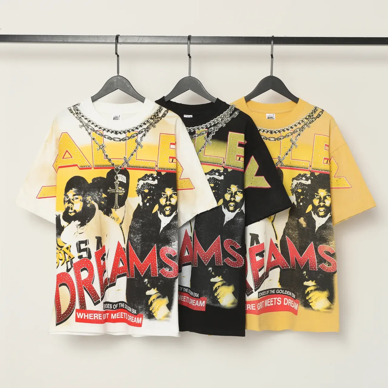 Vale Forever Oversized Rhinestone Graphic T-Shirt 2