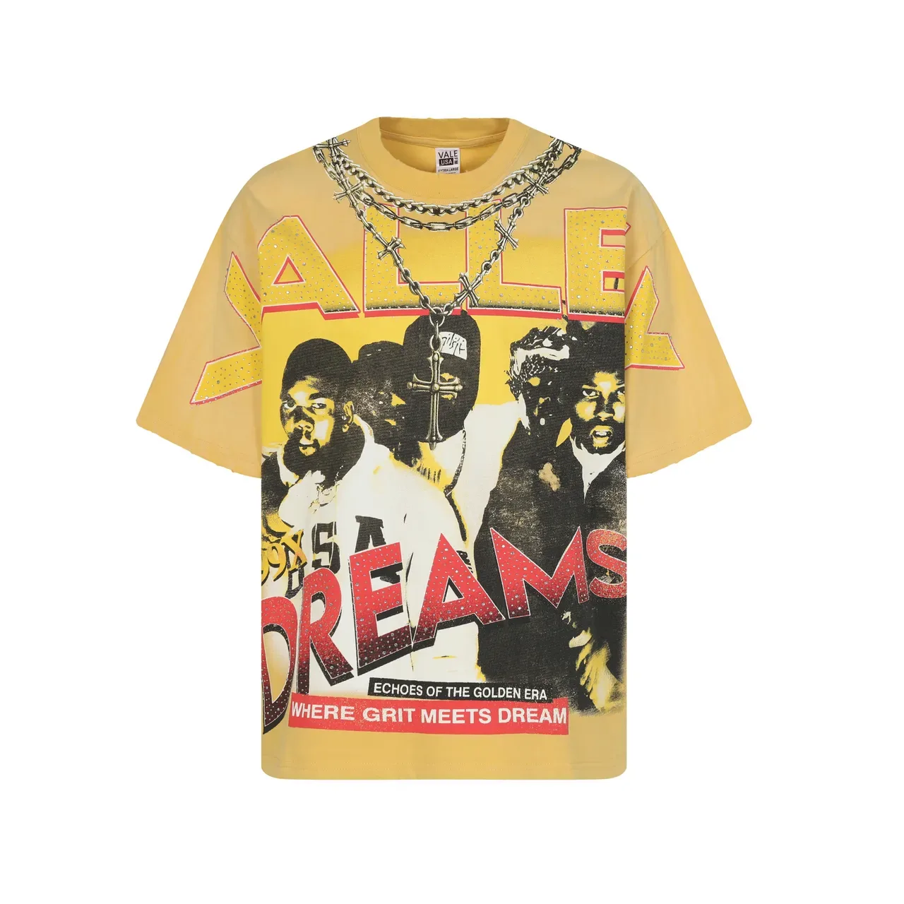 Vale Forever Oversized Rhinestone Graphic T-Shirt 4