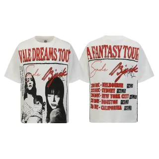 Vale Forever Vale Dreams Tour Graphic Oversized T-Shirt