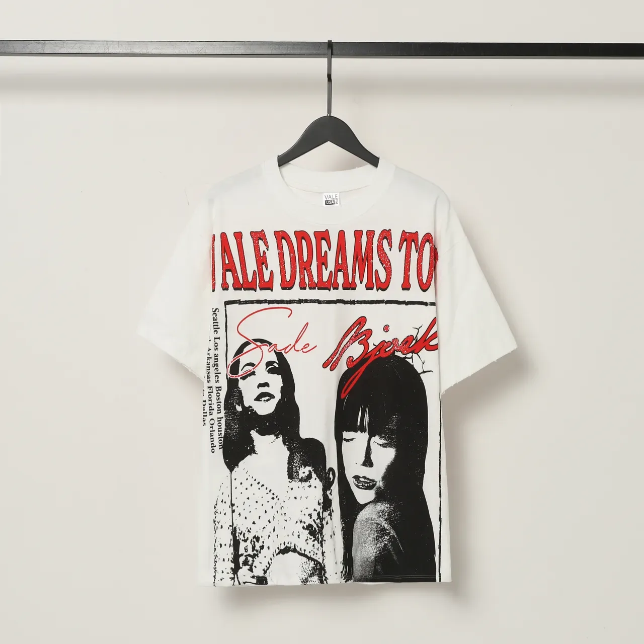 Vale Forever Vale Dreams Tour Graphic Oversized T-Shirt 2