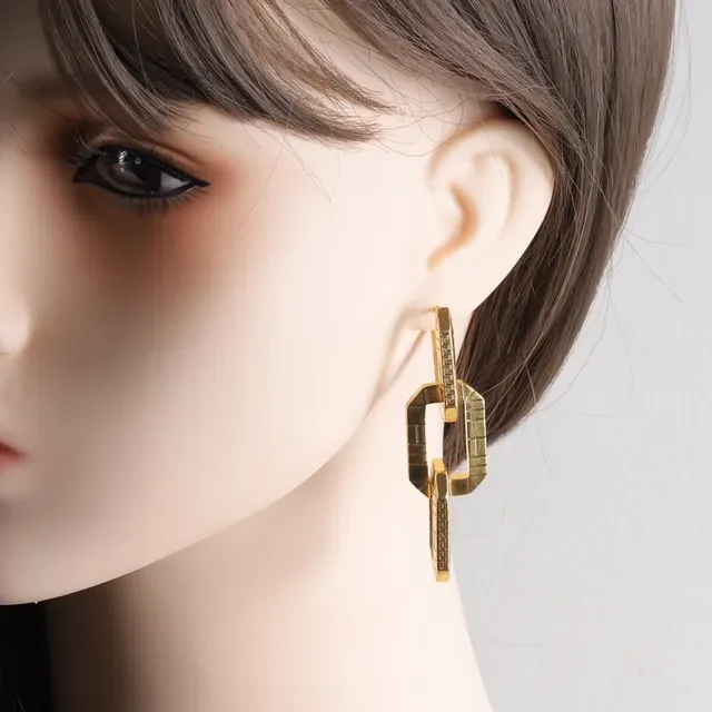 Versace Chain Reaction Collar de Oro Oversized Broche Cabeza de Medusa 4