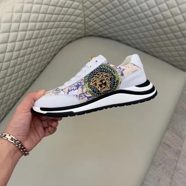 Versace Chain Reaction Medusa Baroque Print Lifestyle Sneakers 4