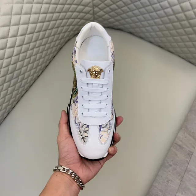 Versace Chain Reaction Medusa Baroque Print Lifestyle Sneakers 5