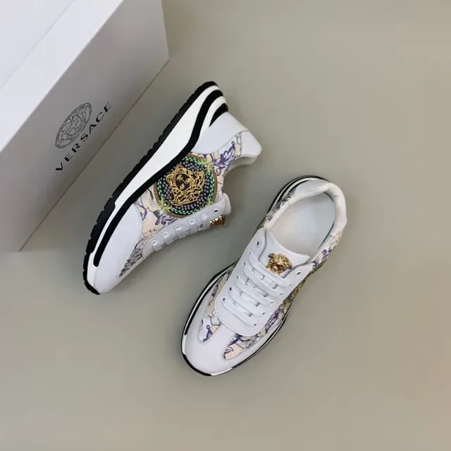 Versace Chain Reaction Medusa Baroque Print Lifestyle Sneakers 7