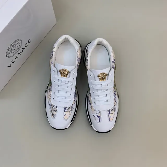 Versace Chain Reaction Medusa Baroque Print Lifestyle Sneakers 8