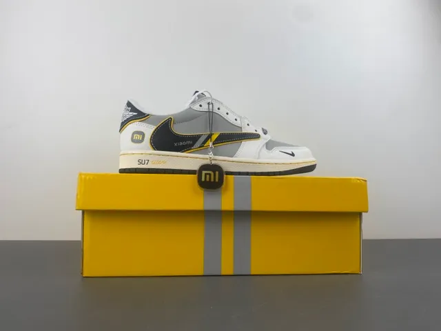 Xiaomi SU7 Collaboration Sneakers Lifestyle à Lacets Bas 15