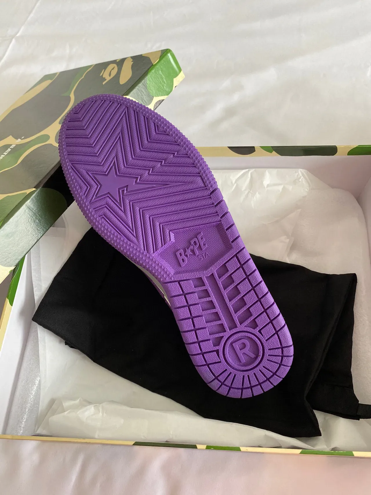 A Bathing Ape BAPE STA Purple Star zapatillas lifestyle 2