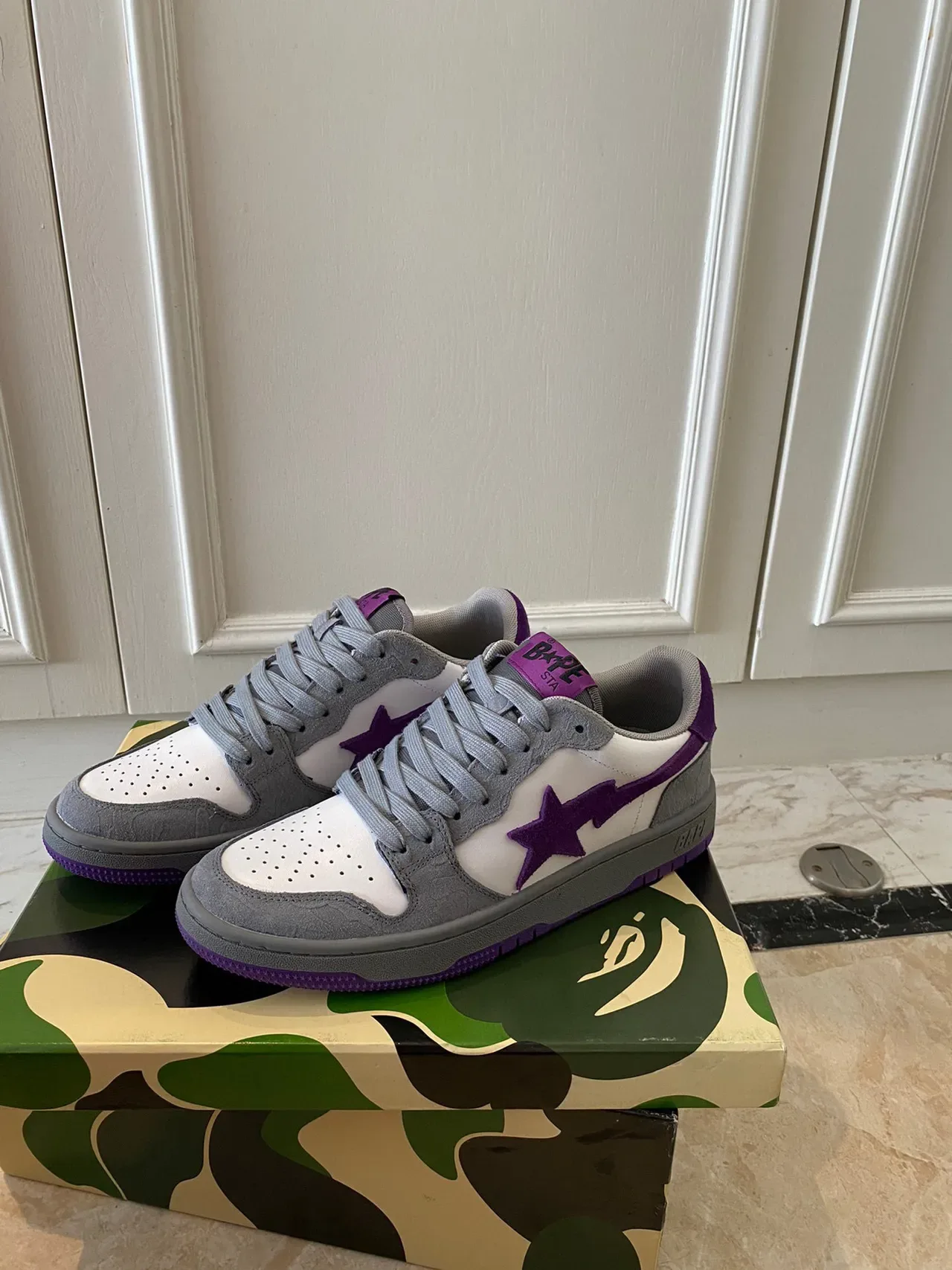 A Bathing Ape BAPE STA Purple Star zapatillas lifestyle 9