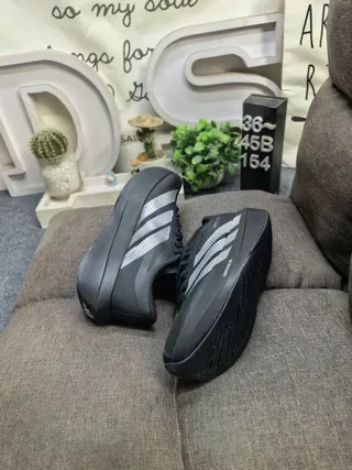 Adidas Adizero Evo SL 2 Black Silver حذاء أسلوب حياة 6