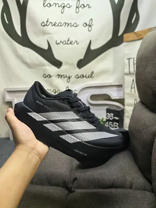 Adidas Adizero Evo SL 2 Blanc Noir Chaussures de course 5