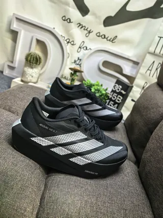 Adidas Adizero Evo SL 2 Blanc Noir Chaussures de course 9