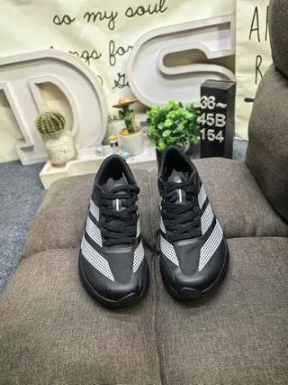 Adidas Adizero Evo SL 2 Blanc Noir Chaussures de course 10