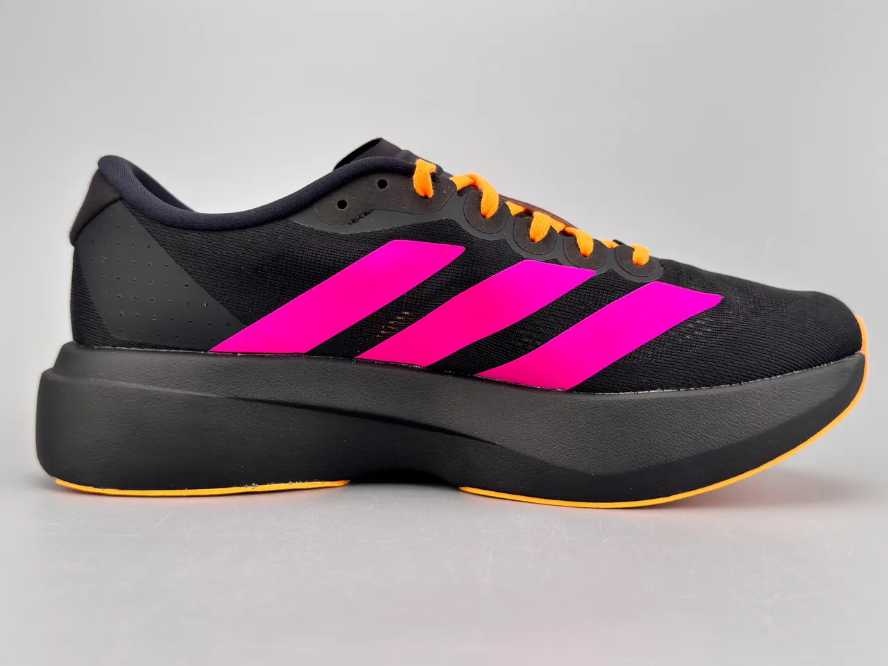 Adidas Adizero Evo SL Black Pink Orange tênis de corrida 10