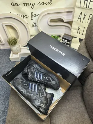 Adidas بيج بني كبير منحوت وسطي موجي تراكب حذاء رياضي نمط حياة 3