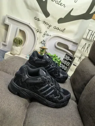 Adidas بيج بني كبير منحوت وسطي موجي تراكب حذاء رياضي نمط حياة 9
