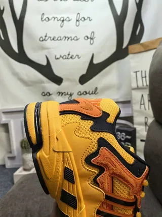 Adidas بيج بني كبير منحوت وسطي موجي تراكب حذاء رياضي نمط حياة 24