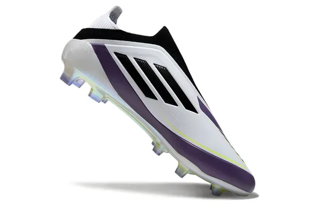 Adidas F50 Messi White Purple Iridescent FG 足球鞋 2