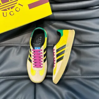Adidas Gazelle 黄色 黑色 品红色 绿色 生活运动鞋