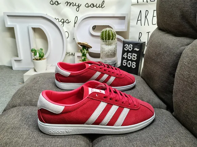 Adidas Chaussures Lifestyle Gris Noir Low-Top à Tige Texturée en Daim 21