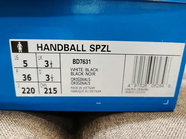 Adidas Handball Spezial أبيض أسود بني أحذية نمط حياة 3