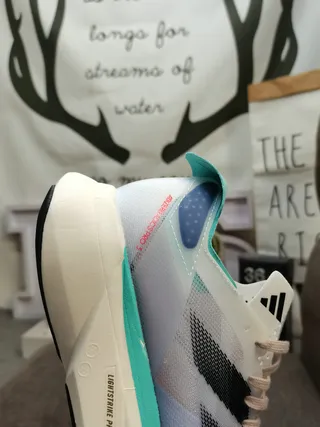Adidas Lightstrike Pro White Multicolor Engineered Mesh Upper Color-Blocked Overlays Running Shoes 3