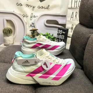 Adidas Lightstrike Pro सफेद गुलाबी मिंट दौड़ने की जूते