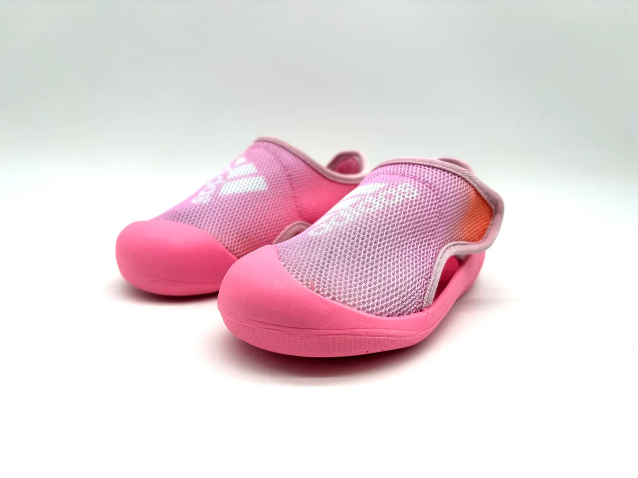Adidas Chaussures casuales rose orange slip-on en mesh 4