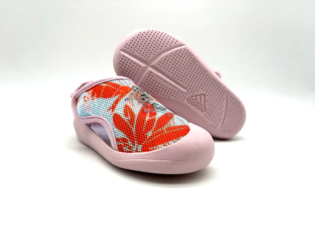Adidas Chaussures casuales rose orange slip-on en mesh 11