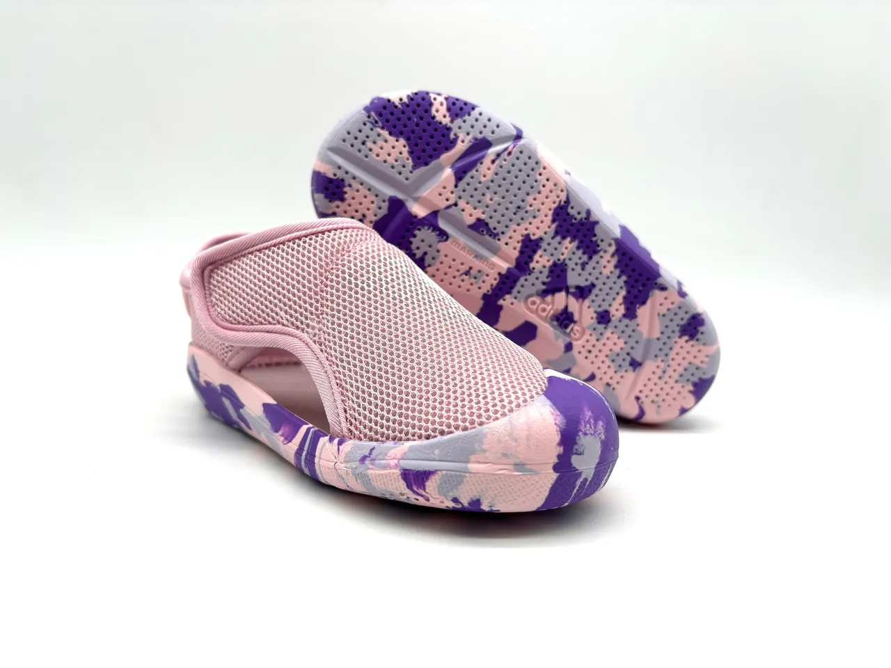 Adidas Chaussures casuales rose orange slip-on en mesh 17