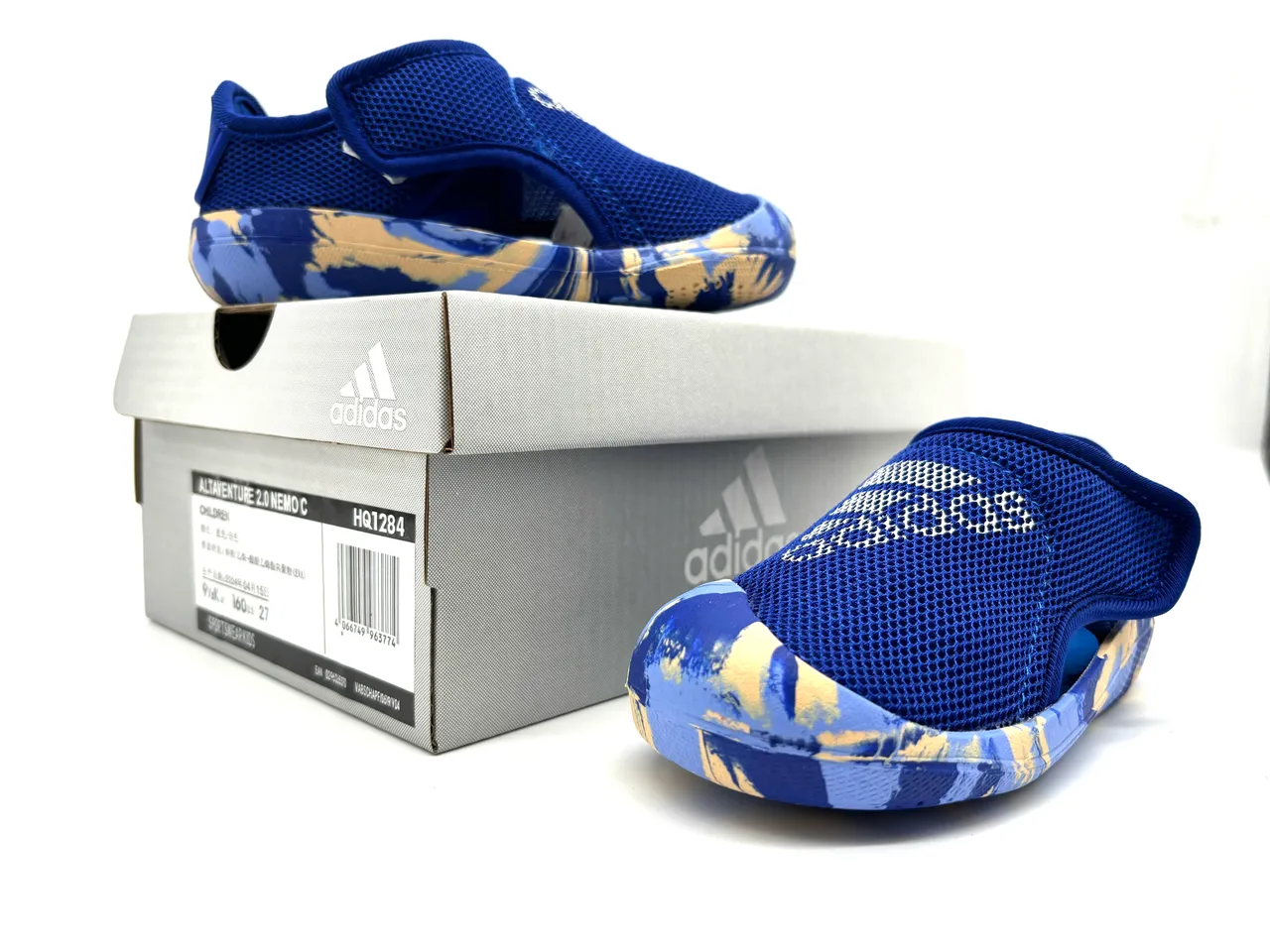 Adidas Chaussures casuales rose orange slip-on en mesh 18