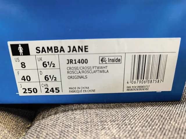 Adidas 粉色白色无鞋带的玛丽珍轮廓Velcro鞋带闭合生活方式运动鞋 2