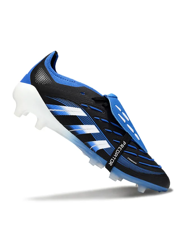 Adidas Predator Accuracy Black Blue White Firm-Ground Zapatos de fútbol 2