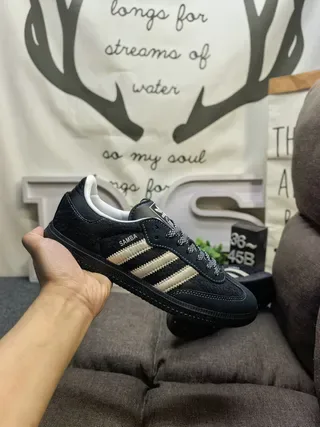 Adidas Samba Chaussures Lifestyle Noir et Beige 5
