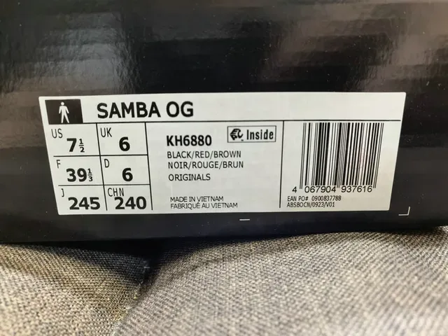 Adidas Samba Chaussures Lifestyle Noir et Rose en Cuir 2